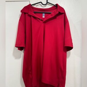 Red Golf Polo